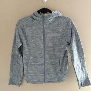 Z by Zella Girl’s Light Blue Zip-Up Hoodie